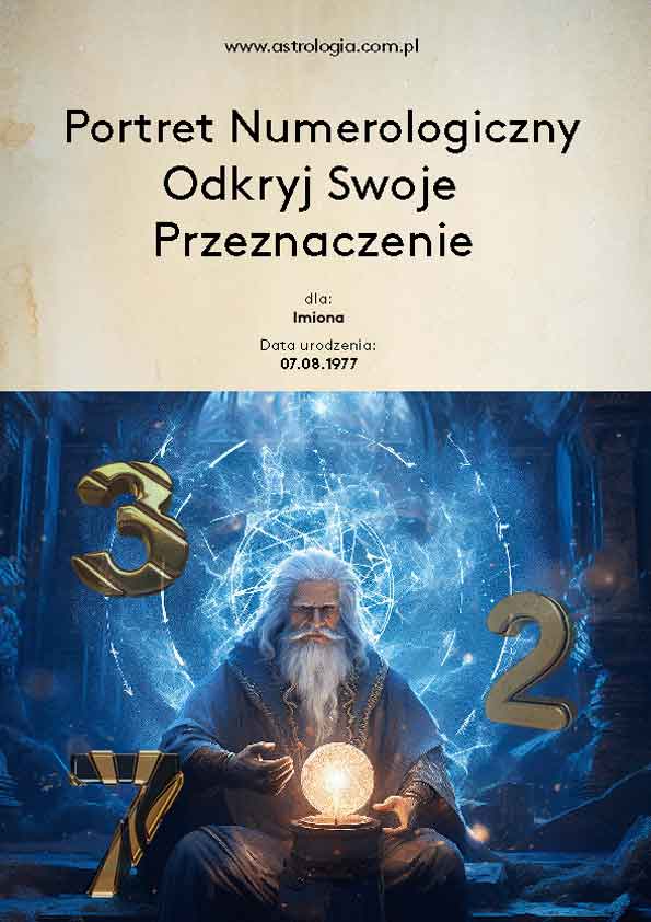 Portret Numerologiczny dla mężczyzny