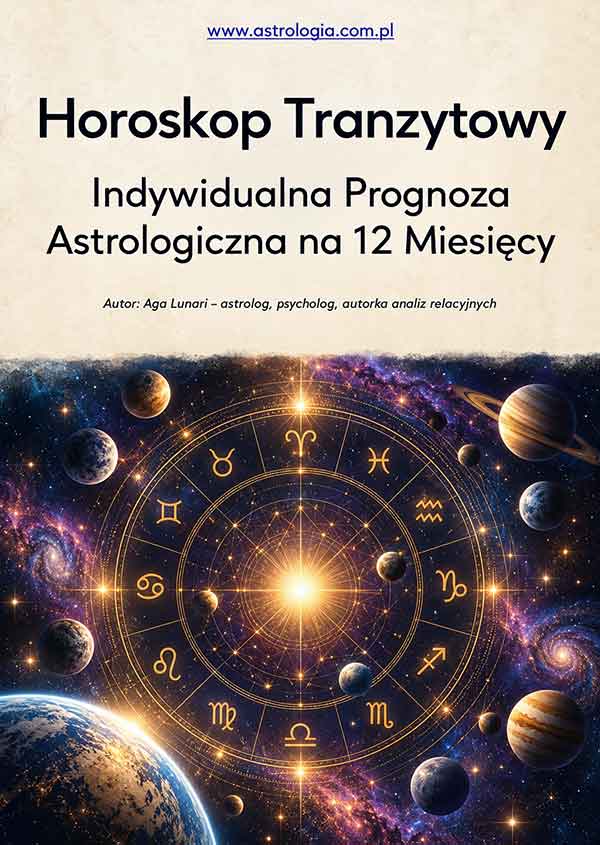 Indywidualny Horoskop Tranzytowy Roczny – Prognoza Astrologiczna na 12 Miesięcy