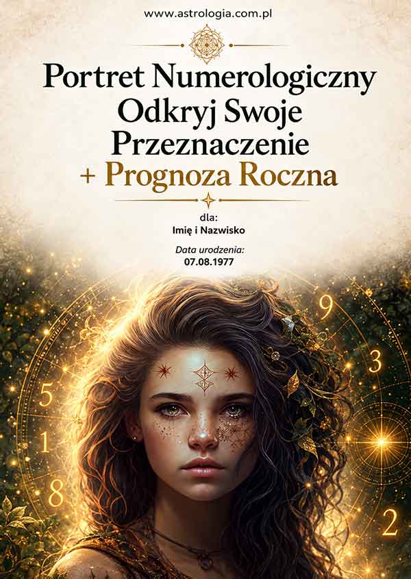 Portret Numerologiczny – Numerologia Daty Urodzenia + Prognoza roczna