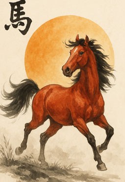 Horoskop chiński na 2026 rok – Rok Ognistego Konia