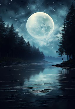 Księżyc w Wodniku w horoskopie urodzeniowym